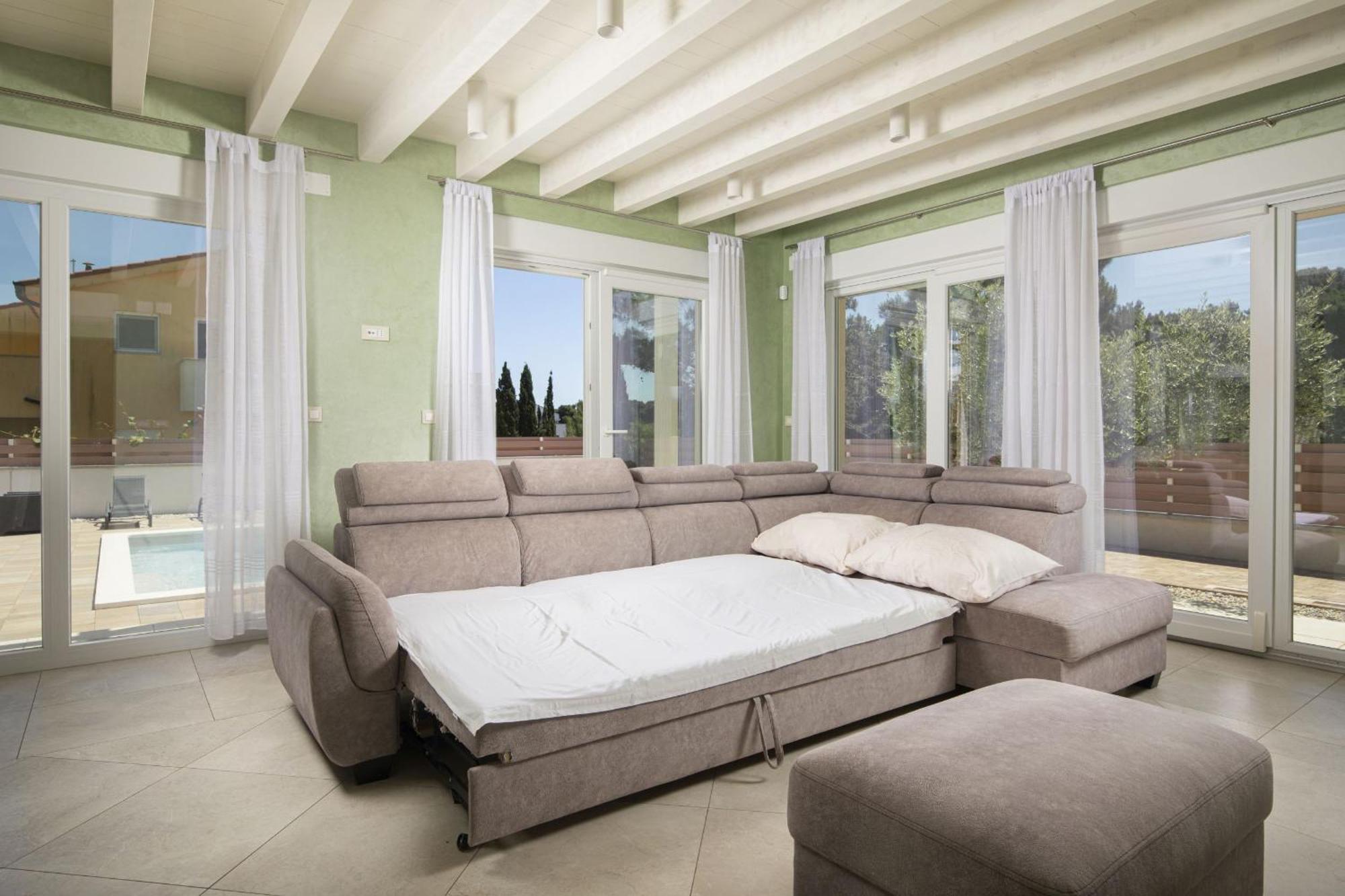 Villa Olivia - New And Modern House With Pool, Souna, Jacuzzi & Playground, Liznjan - Istra Buitenkant foto