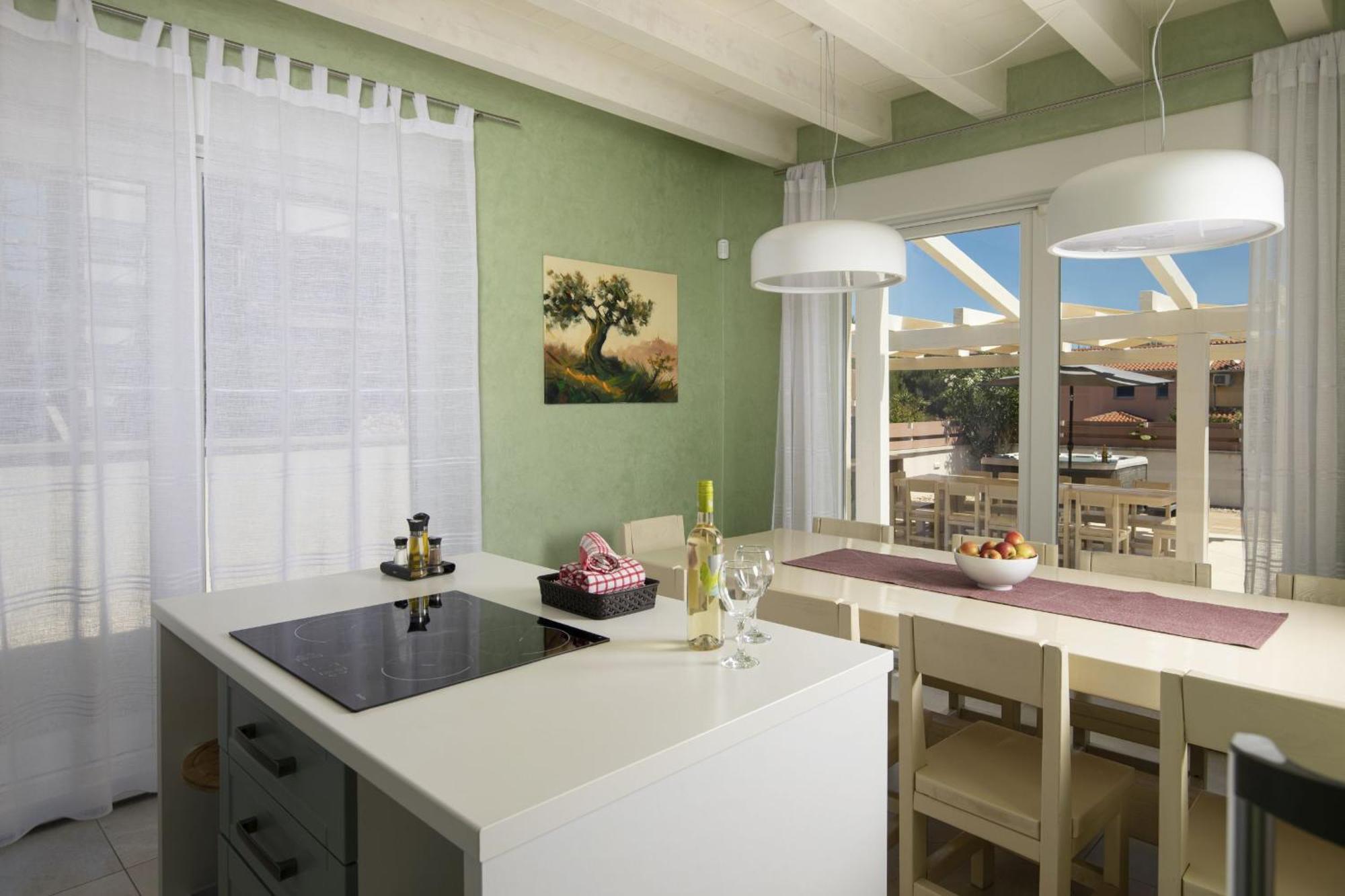 Villa Olivia - New And Modern House With Pool, Souna, Jacuzzi & Playground, Liznjan - Istra Buitenkant foto